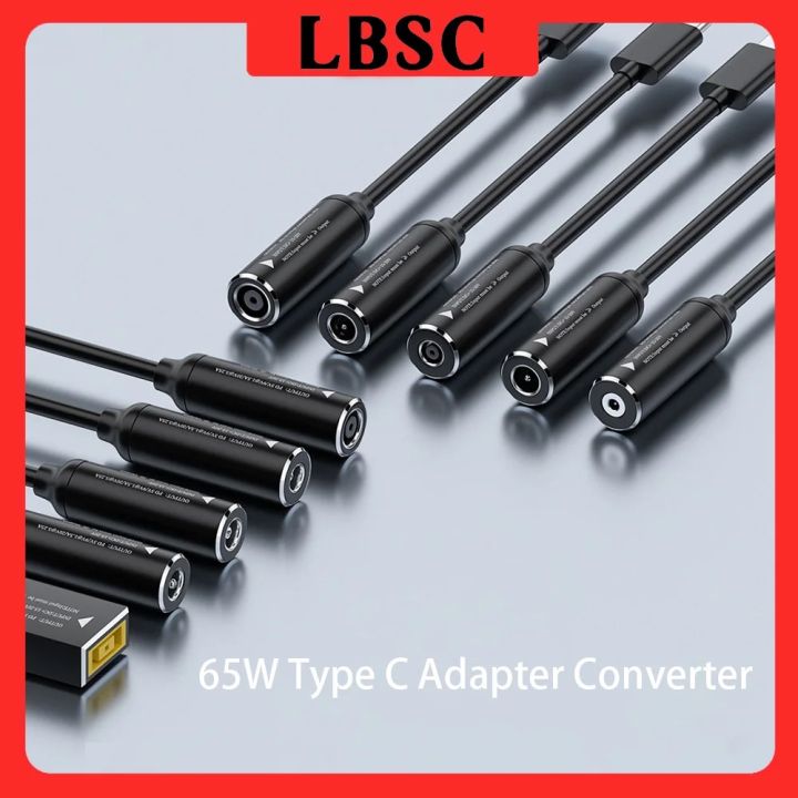PD%2065W%20Type%20C%20Fast%20Charging%20Cable%20DC%20to%20TypeC%20PD%2065W%20Power%20Adapter%20Converter%20Adapter%20Converter%20for%20MacBook%20Lenovo%20Samsung%20Huawei%20-%20Image%205