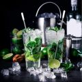 12Pcs Swizzle Sticks, Premium Stainless Steel Cocktail Beverage Drink Stirrer Stick, Reusable Stir Sticks for Bar. 