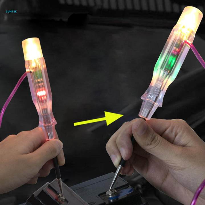 Automotive Circuit Tester Auto Electric Tester Light with Extended Test ...