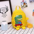 Anti-Lost Equipped with Anti Loss Rope Cute 3D Dinosaur Print Shoulder Bags for Kids, Cartoon Bags for Kids - School Bags for Preschooler, Small Bags for School, Picnic Travelling for 3 to 10 Years old Kids, Boys, Girls. 