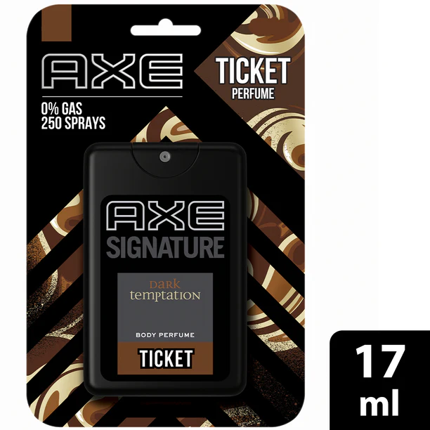 AXE Signature Dark Temptation Ticket Body Spray - 17ml