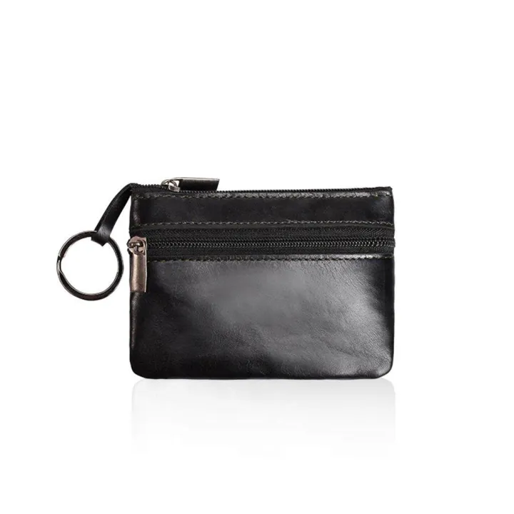 【Miga Plaza】Ladies Kids Men Women Small  Key Ring Wallet Pouch  Case