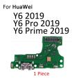 USB Charging Port Dock Plug Connector Charger Board Flex Cable For HuaWei Y9 Y7 Y6 Pro Y5 Lite Prime GR5 2017 2018 2019. 