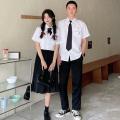 Japanese Business Attire Summer Suit Preppy Style Dress jk Uniforms Korean Junior High School Graduation Season School Uniform Chorus Clothing. 
