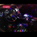Multi-Color USB LED Car Interior Atmosphere Neon Sound Sensor Light. 