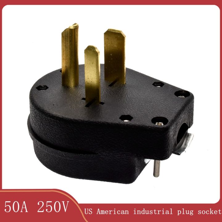 American industrial plug for Miller Lincoln welding machine dryer power plug socket NEMA 6-50P 50A 250V