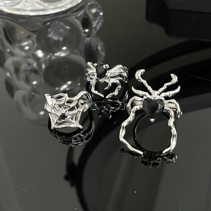 Gothic%20Irregular%20Spider%20Webs%20Zircon%20Rings%20Black%20Crystal%20Grunge%20Open%20Ring%20Punk%20Dark%20Spider%20Animal%20Goth%20Rings%20for%20Women%20Jewelry%20-%20Image%206