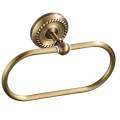 Brass Towel Ring Hand Rack Wall Mounted Bathroom Towel Rack White. 