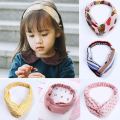 I Love Dad Cute Baby Girl Headbands Twisted Knotted Elastic Kids Hair Bands Turban Soft Children Head Bands for Baby Girls Hair Accessories. 