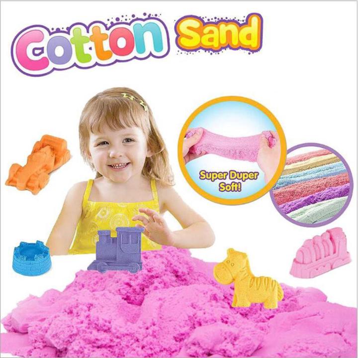 Cotton%20Sand%20Squeezable%20Kinetic%20Sand%20New%20Style%20Clay%20Playing%20Soft%20Sand%20-%20Image%202