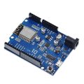 ESP-12E WeMos D1 UNO R3 CH340 CH340G WiFi Development Board Based ESP8266 Shield Smart Electronic PCB For Arduino Compatible IDE. 