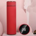 Hot Water Bottle Steel Stainless Vacuum Flask Bottle, Water Bottle With LED Smart Temperature Display Thermal Flask With Tea Strainer. 