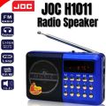 JOC H011BT NEW Design Rechargeable USB Speaker MP3 FM Radio. 