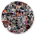 10/30/50/100PCS Mixed Horror Movie Character Stickers Graffiti Decals DIY Laptop Notebook Fridge Suitcase Classic Sticker Toys. 