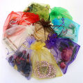 50pc Organza Gift Bags Jewelry Candy Bag Wedding Favors Bags Mesh Gift Pouches. 