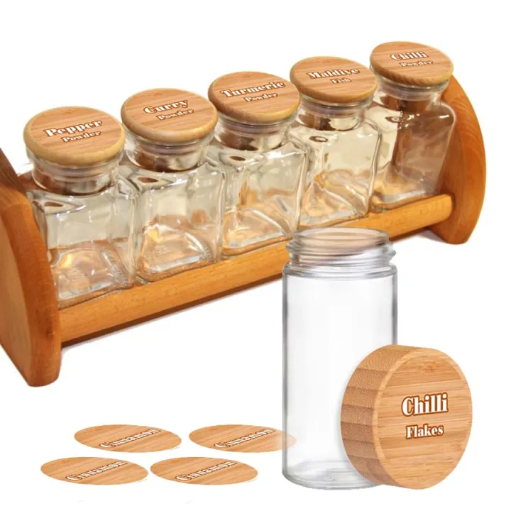 16%20Round%20Shape%20English%20Label%20Wood%20Design%20Stickers%20Spice%20Jar%20Stickers%20for%20Home%20Cooks%20Spice%20Bottles%20Labels%20-%20Image%202
