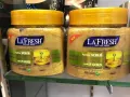 New LA'FRESH Gold Scrub Original for Body & Face 500ml. 