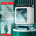 Portable Air Conditioner Portable Fan Dual Ultrasonic Atomization Speed Mute Air Cooler. 