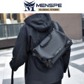 MENSPE Men's Shoulder Bag Cross Body Bag Casual Handbag Men Fashion Shoulder Bag Oxford Fabric Splicing Design Large Capacity Waterproof Casual Sport Street Bag for Travel Outdoor. 