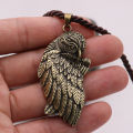 Lkyou Jewelry Retro Punk Style Owl Pendant Wisdom Greek Mythology Animal Necklace Men and Women Casual Party Jewelry Gift Accessories. 