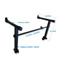 (GGBR) Adjusted Electronic Piano Second Tiers Stand Piano Keyboard Stand Electric Piano Holder Adjustable Stable Keyboard Rack. 