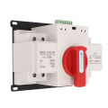 Dual Power Automatic Transfer Switch Red Handle 125A Generator Changeover Switch. 