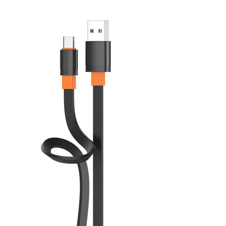 Celebrat%20CB-33%20Portable%20USB%20To%20Type-C%20Fast%20Charge%20And%20Data%20Transmission%20Cable%20With%20Flat%20wire%20Design%20And%20Practical%20Fits%20Mobile%20Phone%203A%20/480mbps%20/1M%20-%20White%20-%20Image%202