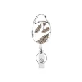 for Students Teachers Doctors ID Card Clip Keychain Holder Name Tag Holder Keyring Clip Key Ring Clip Retractable Badge Key Chain Badge. 