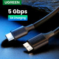 UGREEN USB Type C to Micro USB 3.0 External Hard Drive Fast Data Transfer & Charge Sync Cable for Western Seagate Toshiba Canvio Samsung Galaxy S5 Note 3. 