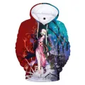 Anime demon slayer Kamado nezuko cosplay costumes 3D print hoodies men women pullover for spring autumn hoodie sweatshirts. 