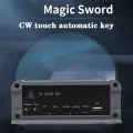 1 Piece CW Magic Key Automatic Touch Key Hand Key Automatic Key Mixed Remote Remote Radio Exercise Machine Practice Device. 