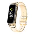 For Samsung Galaxy Fit 2 SM-R220 Discoloration in Light TPU Watch Band. 