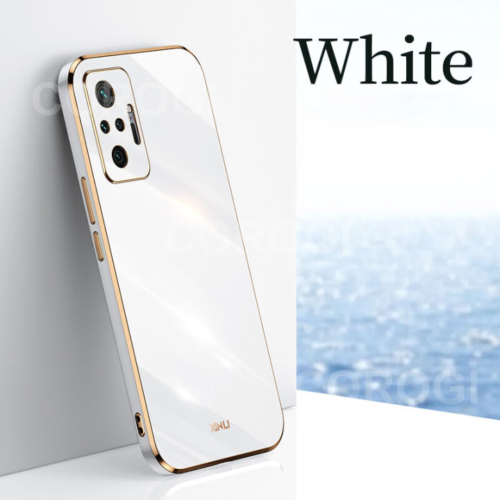 Buy Luxury Plating Soft Silicone Case For Xiaomi Redmi Note 10 10S Pro - View #6