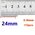 【ZIME】2.0mm Diameter Watch Band Spring Bar Pin Part Stainless Steel Spring Rod Link Pins 16mm 20mm 22mm 24mm Watch Accessories. 