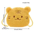 Cartoon Rabbit Kids Girls Bag Pludh Coin Purse Children Messenger Small Pouch Pack Cartoon Kids Handbag Backpack Girls Boys Shoulder Bag Gifts. 