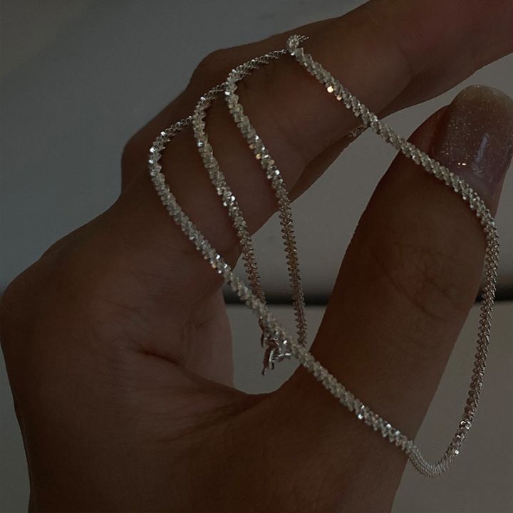 2021%20Trend%20Simple%20Silver%20Color%20Necklace%20for%20Women%20Elegant%20Clavicle%20Chain%20Necklace%20Casual%20Jewelry%20Collier%20Femme%20Whole%20-%20Image%203