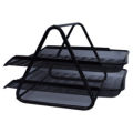 Wire Mesh Document Tray 2 Tier. 