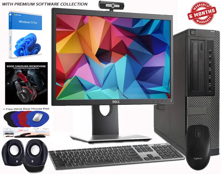 Desktop Computer Branded Intel® Core™ i7-2ND GEN Branded Full Set PC – Gaming Desktop Computer ...