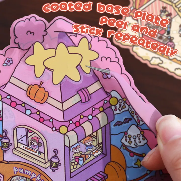 3d%20Scenic%20Stickers%20Scenic%20High-Quality%20Extra-Large%203d%20Stickers%20Miniature%20Creative%20Cartoon%20Stickers%20for%20Welcome%20Gifts%20Home%20-%20Image%206