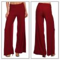 PLazo Ladies Trouser- free size Maroon. 