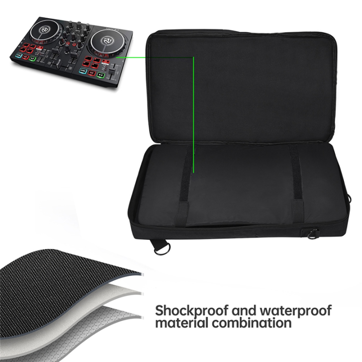1%20Piece%20Portable%20DJ%20Controller%20Storage%20Bags%20Dustproof%20Turntables%20Protective%20Case%20Polyester%20Scratch-Resistant%20for%20Pioneer%20DDJ-400%20DDJ-FLX4%20-%20Image%203