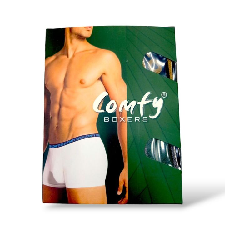 Comfy Underwear Pack of 2 Box Underwear (2 Pieces in 1 Pack)