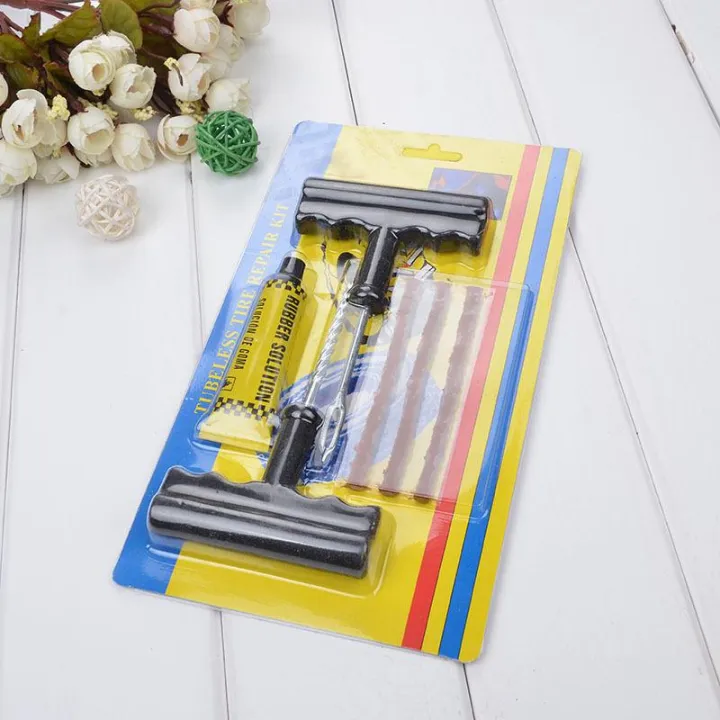 6Pcs%20Car%20Auto%20Tubeless%20Tyre%20Tyre%20Puncture%20Plug%20Repair%20Kit%20Tool%20Scooter%20-%20Image%205