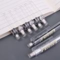 Korean Minimalist 0.5mm 0.7mm Refill Press Mechanical Pencil Transparent Plastic Art Sketching Automatic Pencils Students Drawing Stationery School Office Supplies. 