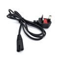 Power Cord 2 Pin Printer Cable with Fuse for Printer and Notebook. 