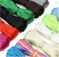 Satin Nylon Cord Rope - Braided Cord Macrame Beading Rattail Wire Cord. 