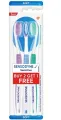 Sensodyne Toothbrush: Sensitive Tooth Brush With Soft Rounded Bristles For Adults, 3 pieces (Manual,Multicolor,Buy 2 Get 1 free). 