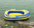 1 Person Inflatable Boat PVC Oared Fishing Boat River Lake Raft Paddles Pump Kit Summer Water Sports Kayak Accessories. 
