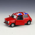 1:38 Scale die - cast mini cooper car model. 