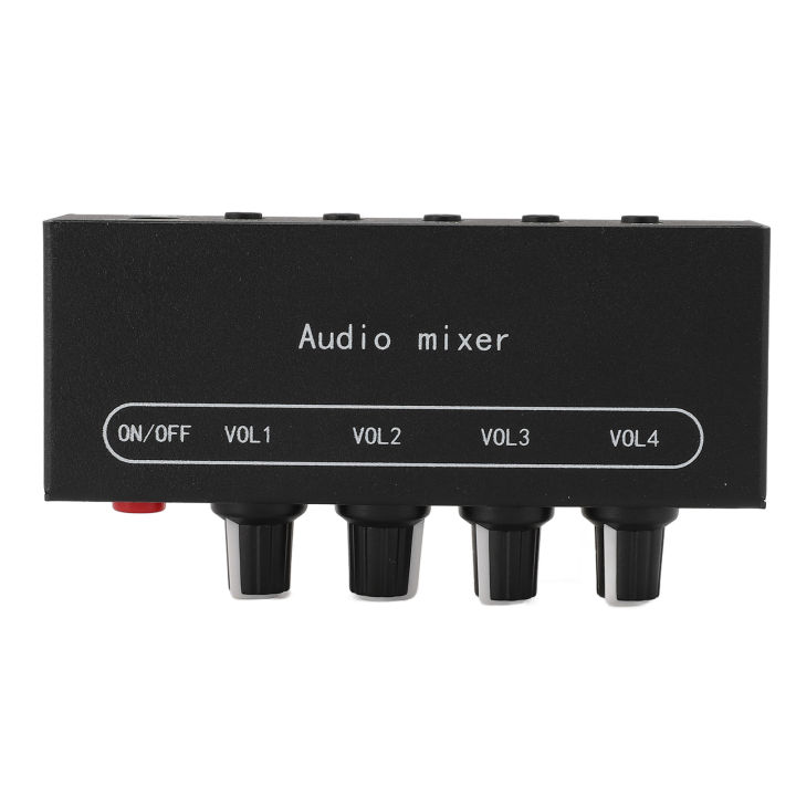 Stereo%20Line%20Mixer%20Super%20Low%20Noise%20Line%20Mixer%204%20Channel%20DC5-12V%20for%20Microphone%20-%20Image%207